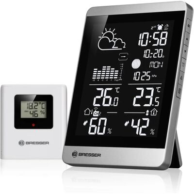 Station Météo Sans Fil BRESSER - ClimateTemp NDV-NEO - Design Élégant - Données Fiables Station Météo Sans Fil BRESSER - ClimateTemp NDV-NEO - Design Élégant - Données Fiables