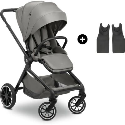 Hauck Move N Care, Dark Grey - Reisebuggy mit umkehrbarem Sitz & verstellbarem Griff Hauck Move N Care, Dark Grey - Reisebuggy mit umkehrbarem Sitz & verstellbarem Griff