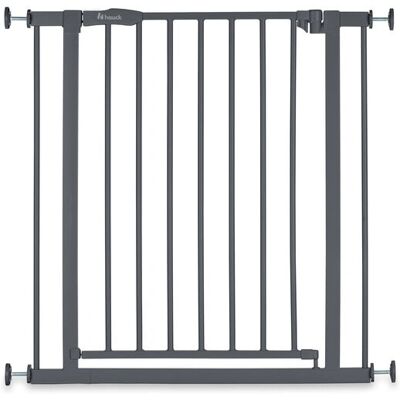 Hauck Brand Open N Stop 2 Safety Gate - Steel Grey Hauck Brand Open N Stop 2 Safety Gate - Steel Grey