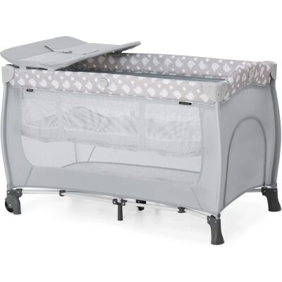 Hauck Sleep'n Play Centre - Centre de sommeil et de jeu Nordic Grey Hauck Sleep'n Play Centre - Centre de sommeil et de jeu Nordic Grey