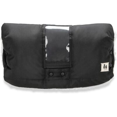 Hauck Baby Stroller Handmuff - Black - Warm Hands Weatherproof Hauck Baby Stroller Handmuff - Black - Warm Hands Weatherproof