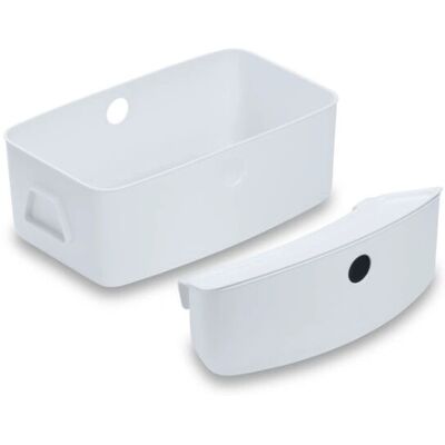 Hauck Alpha Wit Hoge Stoelsysteem - Opbergset & Accessoires Hauck Alpha Wit Hoge Stoelsysteem - Opbergset & Accessoires