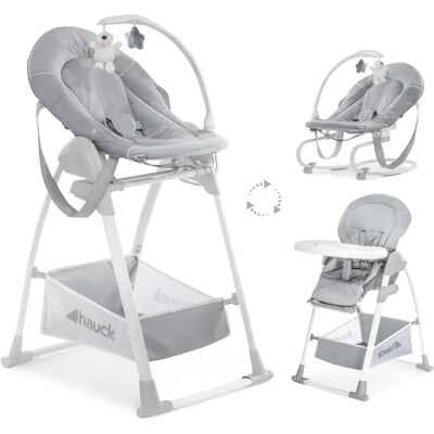 Hauck Sit N Relax 3-in-1 Highchair - Grey Hauck Sit N Relax 3-in-1 Highchair - Grey