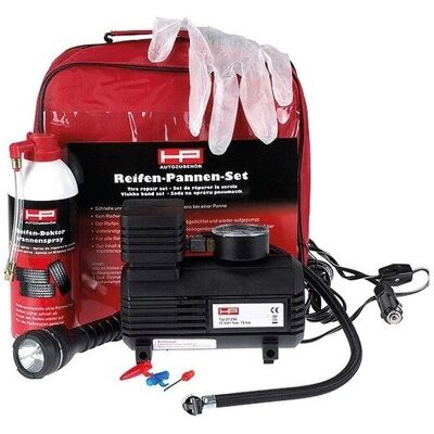HP Autozubehör 10257 air compressor - Tire Repair Set HP Autozubehör 10257 air compressor - Tire Repair Set