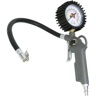 Hpauto Reifenfüller - Pressure Gauge 16 Bar - Tire Inflator Tool Hpauto Reifenfüller - Pressure Gauge 16 Bar - Tire Inflator Tool