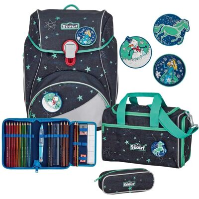 Scout Marke Modell 2 - 4-teiliges Schulrucksack-Set Scout Marke Modell 2 - 4-teiliges Schulrucksack-Set