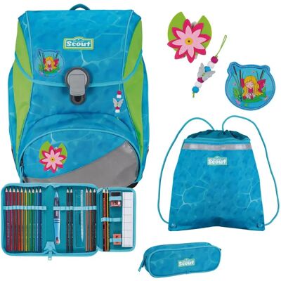 Scout Alpha Schulranzen-Set - Blau - Schultasche Scout Alpha Schulranzen-Set - Blau - Schultasche