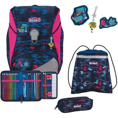 Scout Alpha Sea Schulrucksack - Ergonomisch, Großvolumen Scout Alpha Sea Schulrucksack - Ergonomisch, Großvolumen
