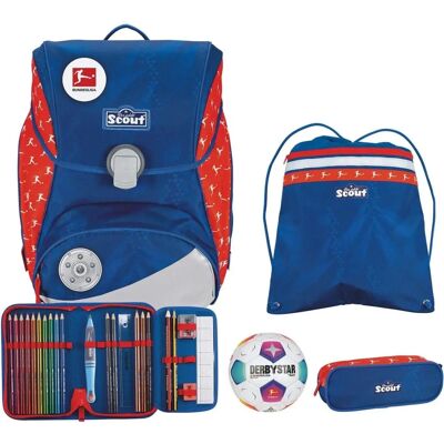 Scout Alpha Recycelter Schulranzen-Set - 4-teilig Scout Alpha Recycelter Schulranzen-Set - 4-teilig