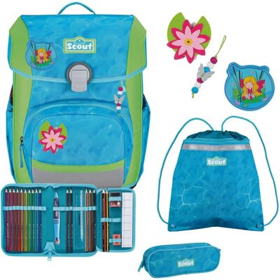 Scout Neo Wasserlilie Schulranzen-Set - Schulranzen Scout Neo Wasserlilie Schulranzen-Set - Schulranzen