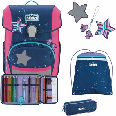 Scout Neo Pretty Star Schulranzen-Set - 4-tlg. - Pretty Star Scout Neo Pretty Star Schulranzen-Set - 4-tlg. - Pretty Star