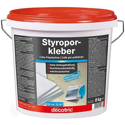 DECOTRIC Colla Murale - 8 kg Bianco DECOTRIC Colla Murale - 8 kg Bianco