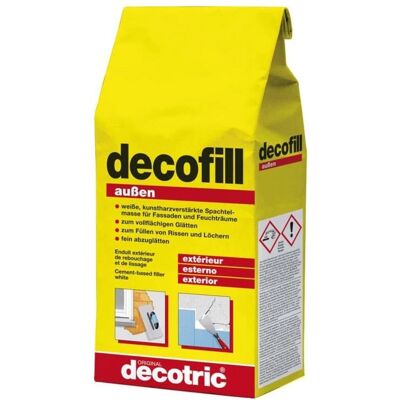 Decotric Decofill 1Kg - Enduit/stuc - Publicité Decotric Decofill 1Kg - Enduit/stuc - Publicité