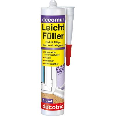 DECOTRIC Decomur L10 310ml Weiß Leichtputz - Schnell Reparatur DECOTRIC Decomur L10 310ml Weiß Leichtputz - Schnell Reparatur
