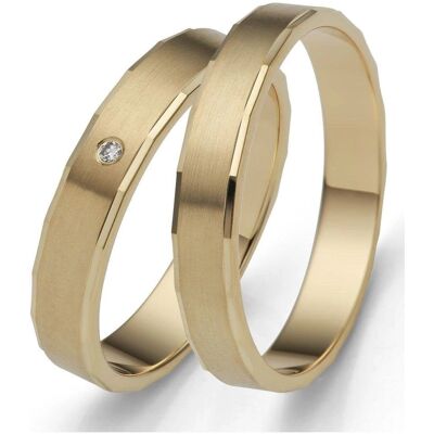 firetti Gold 375 Diamantring - Ehering firetti Gold 375 Diamantring - Ehering