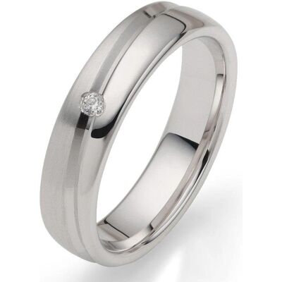 FIRETTI LIEBE Silberring mit Zirkonia - Hochzeits-Schmuck FIRETTI LIEBE Silberring mit Zirkonia - Hochzeits-Schmuck