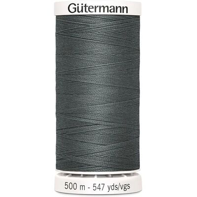 Fil à coudre Gütermann Gris Foncé - 500m - Pour Tous Tissus - Publicité Fil à coudre Gütermann Gris Foncé - 500m - Pour Tous Tissus - Publicité
