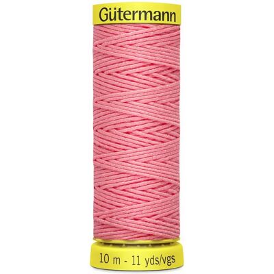 Fil élastique Gütermann Gutermann - 10m - Pour Smock - Publicité Fil élastique Gütermann Gutermann - 10m - Pour Smock - Publicité