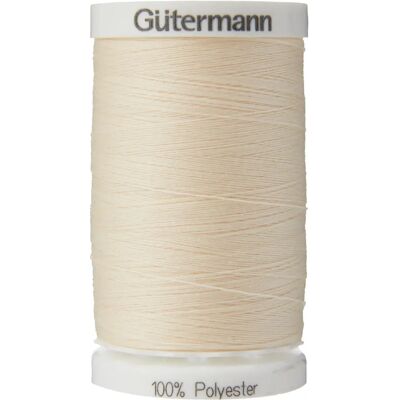 Gutermann Sew All Polyester Thread - Cream - Sewing Type Gutermann Sew All Polyester Thread - Cream - Sewing Type