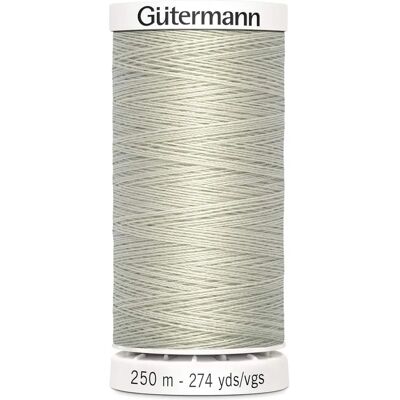 Gutermann Sew All Polyester Thread - 250M, Milk White Gutermann Sew All Polyester Thread - 250M, Milk White