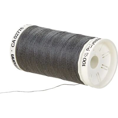 Fio de poliéster Gutermann Sew All - Cinza Dovetail - Fio de costura Fio de poliéster Gutermann Sew All - Cinza Dovetail - Fio de costura