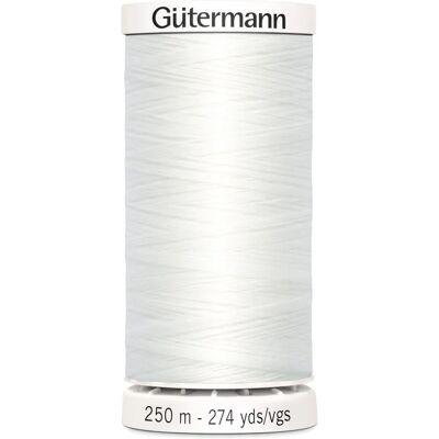 Gutermann fio branco Sew-All poliéster linha - Linha Gutermann fio branco Sew-All poliéster linha - Linha