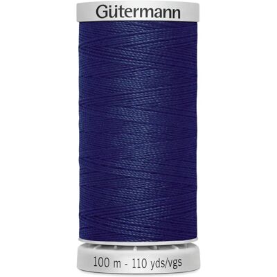 Gütermann Gutermann Fio em poliéster extra forte - Azul escuro - Tipo de fio Gütermann Gutermann Fio em poliéster extra forte - Azul escuro - Tipo de fio