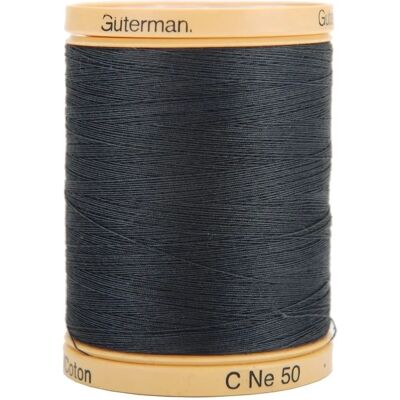 Fil de Coton Gutermann - Coton Naturel - 876yd - Gris Fer - Couture & Quilting - Publicité Fil de Coton Gutermann - Coton Naturel - 876yd - Gris Fer - Couture & Quilting - Publicité