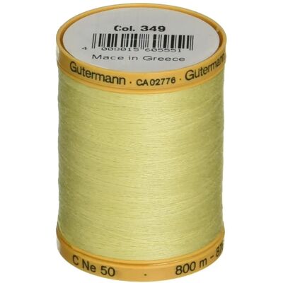 Gutermann Baumwollnähgarn - 800m - Nägarn Gutermann Baumwollnähgarn - 800m - Nägarn