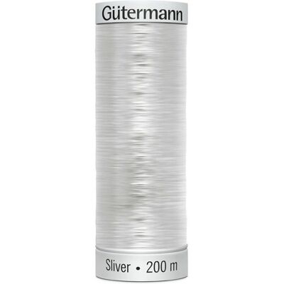 Gutermann Sliver Embroidery Thread - 200m - Embroidery Thread Gutermann Sliver Embroidery Thread - 200m - Embroidery Thread