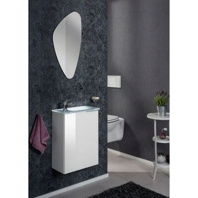 FACKELMANN SBC Weiß Glas-Waschtisch - Waschtisch FACKELMANN SBC Weiß Glas-Waschtisch - Waschtisch