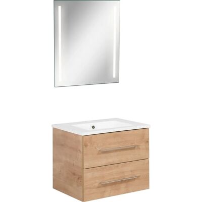 FACKELMANN B.Clever - Wandhängendes Waschbecken-Set FACKELMANN B.Clever - Wandhängendes Waschbecken-Set