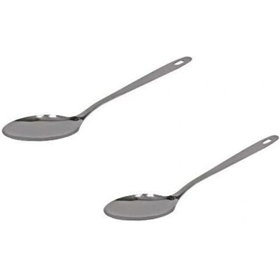 Set di 2 Cucchiai da Servizio in Acciaio Inox Fackelmann Set di 2 Cucchiai da Servizio in Acciaio Inox Fackelmann
