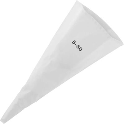 Fackelmann 21506 Saco de Confeitar - Resistente ao fervor, Branco, 50cm Fackelmann 21506 Saco de Confeitar - Resistente ao fervor, Branco, 50cm