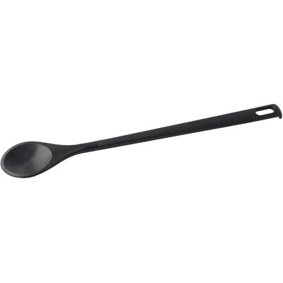 Fackelmann Nero Round Kitchen Spoon - Heat Resistant, Dishwasher Safe, 31cm Fackelmann Nero Round Kitchen Spoon - Heat Resistant, Dishwasher Safe, 31cm