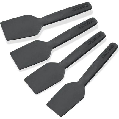 Fackelmann Modell 25286 Kunststoff Raclette Spatel Set - Küchenutensilien Fackelmann Modell 25286 Kunststoff Raclette Spatel Set - Küchenutensilien