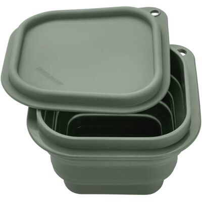 Fackelmann 26926 Lunchbox - Grün, Grau - Lunchbehälter Fackelmann 26926 Lunchbox - Grün, Grau - Lunchbehälter