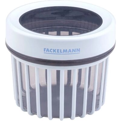 Fackelmann Be The Move Contenant Rond 0,5 L Bleu - Récipient de stockage Fackelmann Be The Move Contenant Rond 0,5 L Bleu - Récipient de stockage