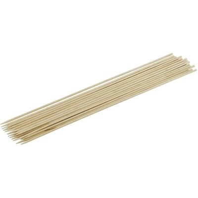 Fackelmann träspett - 30cm, Paket med 25 - Matspett Fackelmann träspett - 30cm, Paket med 25 - Matspett