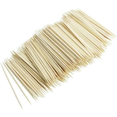 Fackelmann Model 31250 FSC Eco Tandenstokers - 6,5cm - Keukengerei Fackelmann Model 31250 FSC Eco Tandenstokers - 6,5cm - Keukengerei
