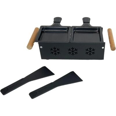 Fackelmann Raclette Grill for 2 - Cheese Melter Fackelmann Raclette Grill for 2 - Cheese Melter