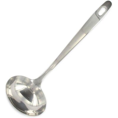 Fackelmann Edelstahl-Küchenlöffel - 28cm für Suppen & Saucen Fackelmann Edelstahl-Küchenlöffel - 28cm für Suppen & Saucen