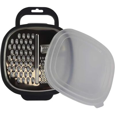 Fackelmann 40906 Rechthoekige Rasp met Container - Rasp Fackelmann 40906 Rechthoekige Rasp met Container - Rasp