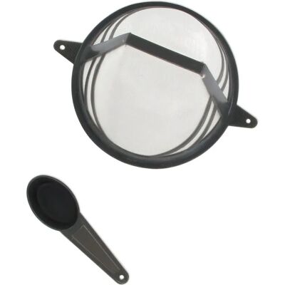 Fackelmann 42297 - Gris - Filtre à café réutilisable - Publicité Fackelmann 42297 - Gris - Filtre à café réutilisable - Publicité