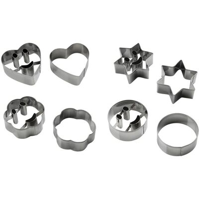 Zenker 42892 Ausstecher-Set - Verschiedene Formen & Gesichter Zenker 42892 Ausstecher-Set - Verschiedene Formen & Gesichter