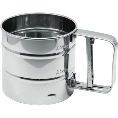 Fackelmann Zenker 42973 Setaccio Jumbo - Acciaio Inox Bianco Fackelmann Zenker 42973 Setaccio Jumbo - Acciaio Inox Bianco