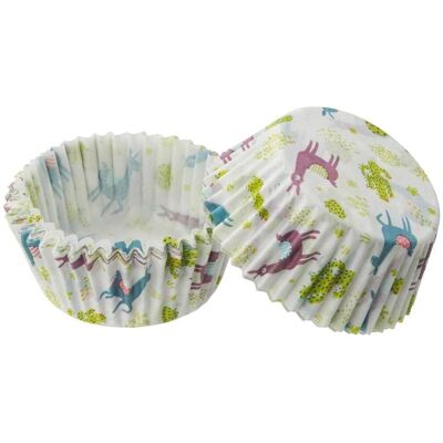 Moule à muffins Zenker - 50 caissettes en papier Lama et Cactus Moule à muffins Zenker - 50 caissettes en papier Lama et Cactus