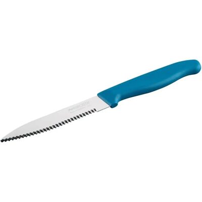 Couteau de Cuisine Dentelé Elemental Nirosta - 10cm, Bleu - Publicité Couteau de Cuisine Dentelé Elemental Nirosta - 10cm, Bleu - Publicité