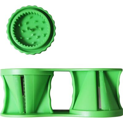 Fackelmann 44115 Grüner Spiral-Gemüseschneider - Lebensmittel Fackelmann 44115 Grüner Spiral-Gemüseschneider - Lebensmittel