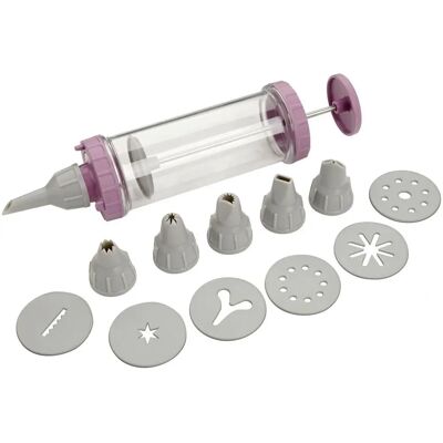 Zenker Smart Pastry Set - Dekorations-Set mit Scheiben & Tipps Zenker Smart Pastry Set - Dekorations-Set mit Scheiben & Tipps